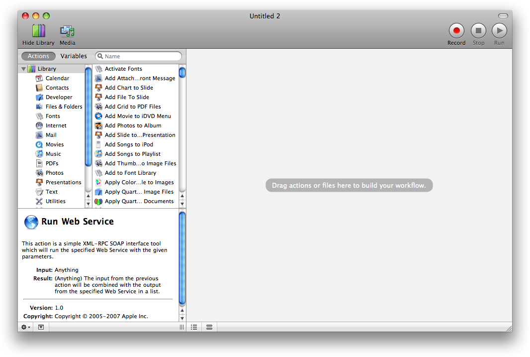 How to sort pictures automatically with automator for mac